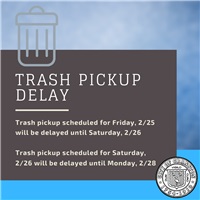 Trash Pickup Delay